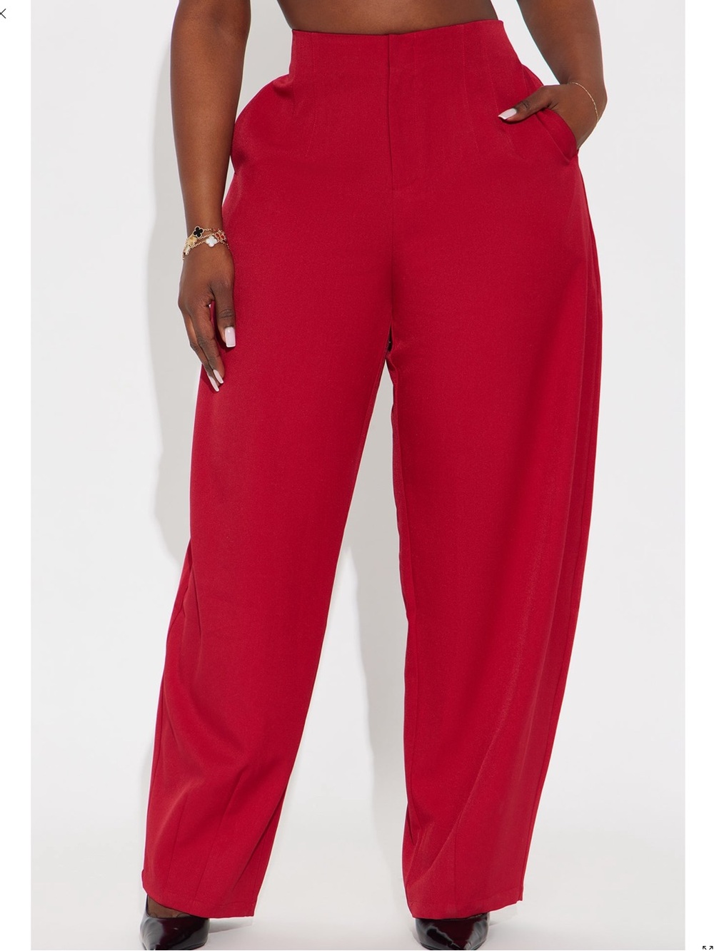Fashion Nova - Margaret Barrel Trouser Pants 32″